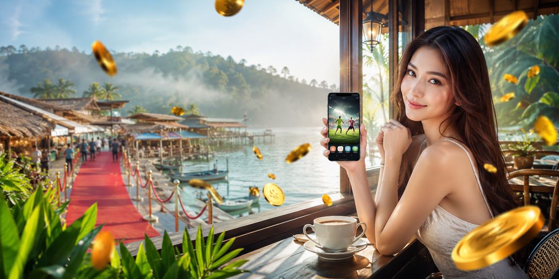 Ilustrasi pembayaran mudah alih di platform taruhan p16